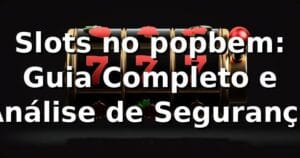 Slots no popbem: Guia Completo e Análise de Segurança ⭐